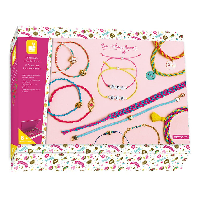 Kit Bracelet Fille, Kit d'artisanat de Bracelet d'amitié pour