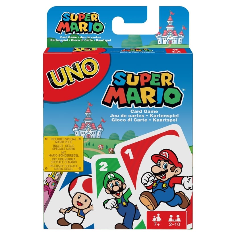 Mattel Games - Uno Super Mario Bros - Jeu de Cartes - Dès 7 ans