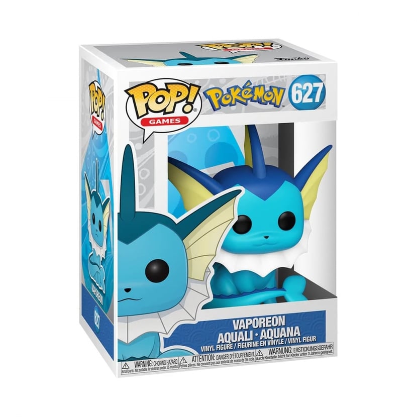 Figurine - Funko Pop! n°627 - Pokémon - Aquali