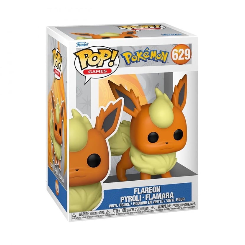 Figurine - Funko Pop! n°629 - Pokémon - Pyroli