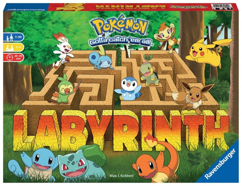 Labyrinthe Pokémon - Ravensburger - Jeux classiques