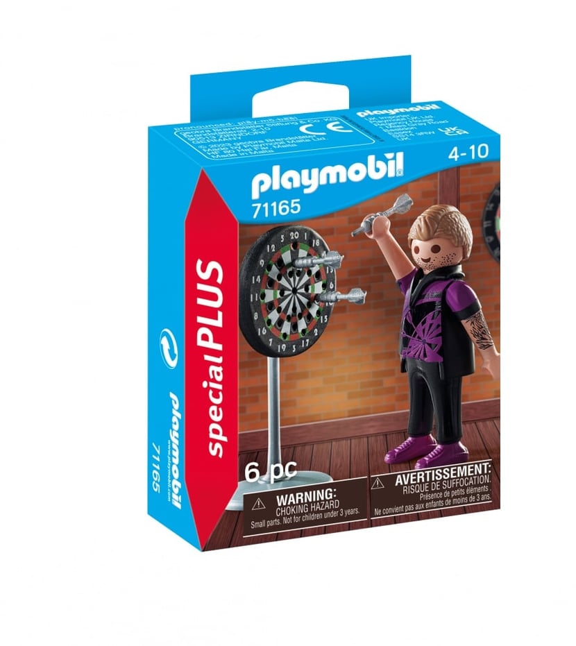 Playmobil® - Joueur de fléchettes - 71165 - Playmobil® City Life