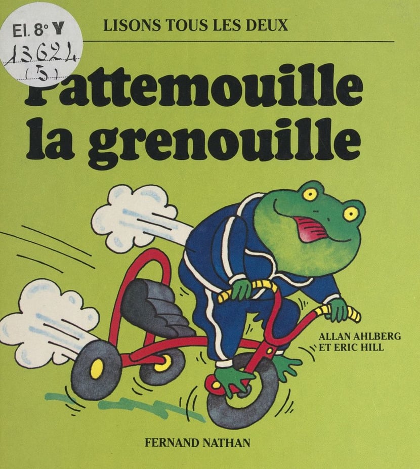 Pattemouille la grenouille - 9782092625361