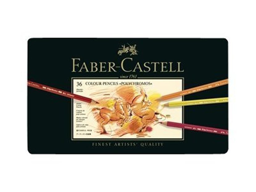 RayArt  Crayon de Couleur Polychromos, boîte de 36 - Faber Castell