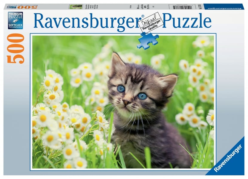 Ravensburger - Puzzle 1500 pièces - Chaton blanc