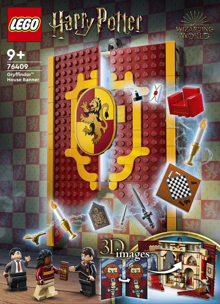 Le blason de la maison Gryffondor - LEGO® Harry Potter™ - 76409 - Jeux de  construction