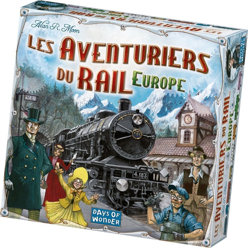 Les Aventuriers du Rail d'Europe - Jeux de stratégie expert - Jeux de  stratégie