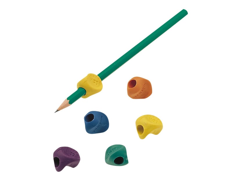 Grip pour Crayon Pencil Grip Aide Ergonomique à l'écriture des Enfants  Guide Doigt Outil Aide