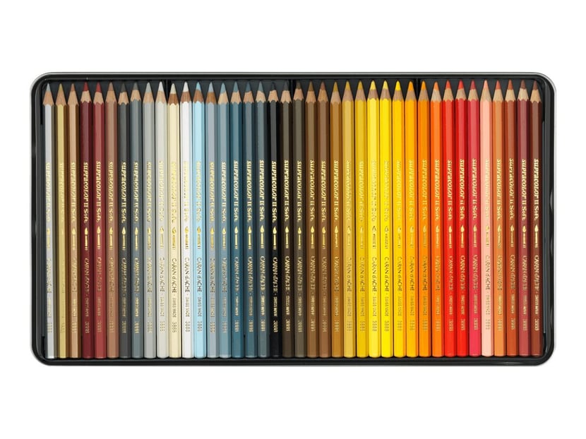 Crayons de couleur Craft Sensations dans une élégante Opbergbox - 80 pièces
