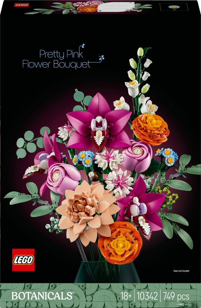 LEGO® 10342 - Le joli bouquet de fleurs roses - LEGO® Botanicals