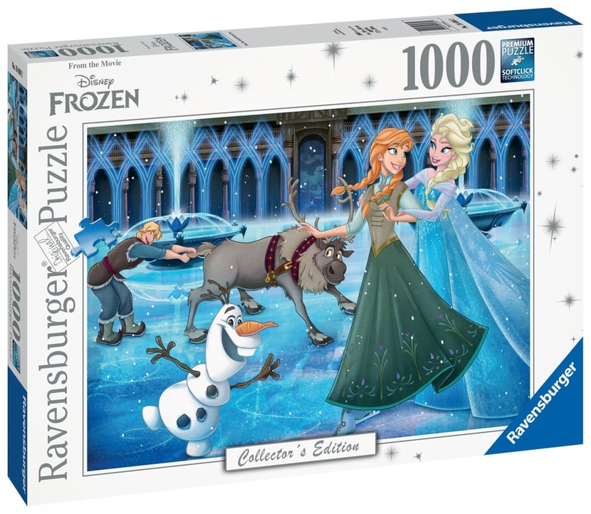 Ravensburger Puzzle 1000 pièces - La Reine des Neiges (Collection Disney)