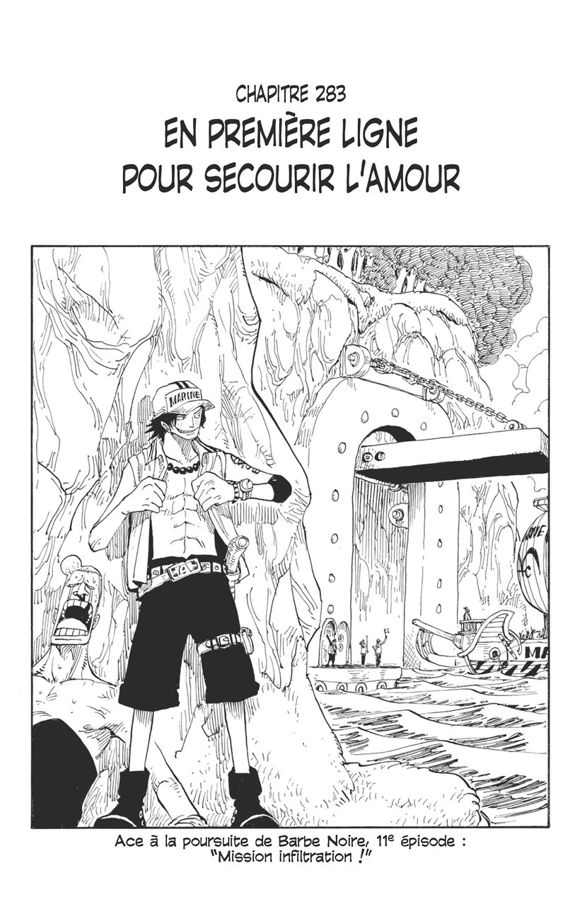 Chapitre 0 One Piece One Piece édition originale - Chapitre 283 - En première ligne pour secourir l'amour - 9782331057915 - Shonen ebook - Manga ebook | Cultura