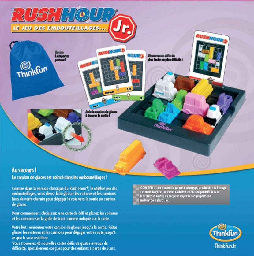 Rush Hour junior - Remue-méninges - JEUX, JOUETS -  - Livres  + cadeaux + jeux