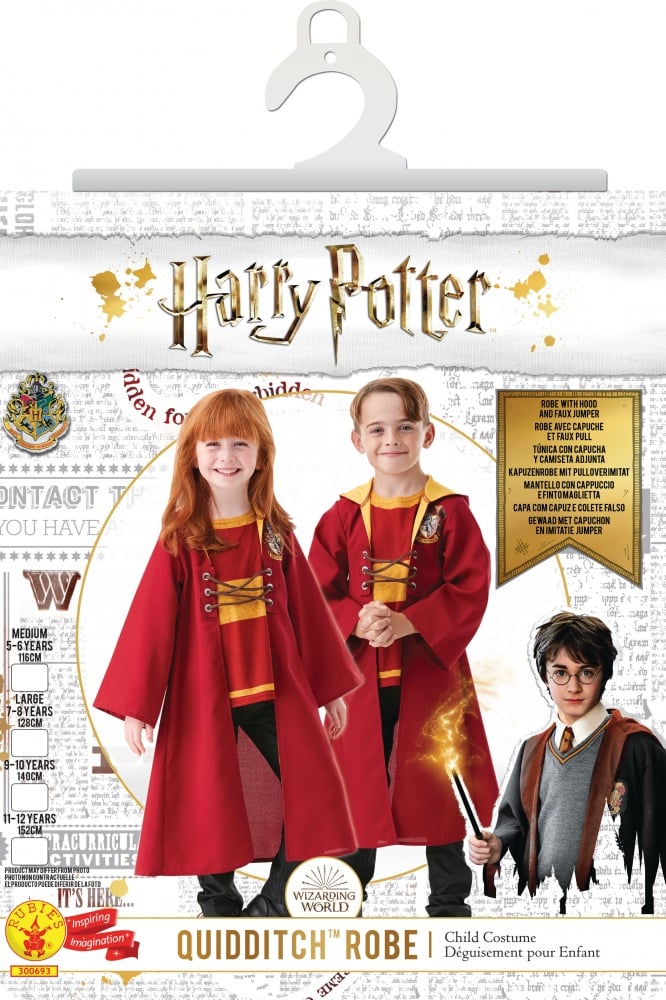 Déguisements Robe - Harry Potter - Gryffondor - Enfant - Rouge
