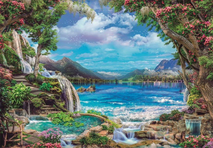 Puzzle 2000 pièces - High Quality Collection - Paradise on Earth