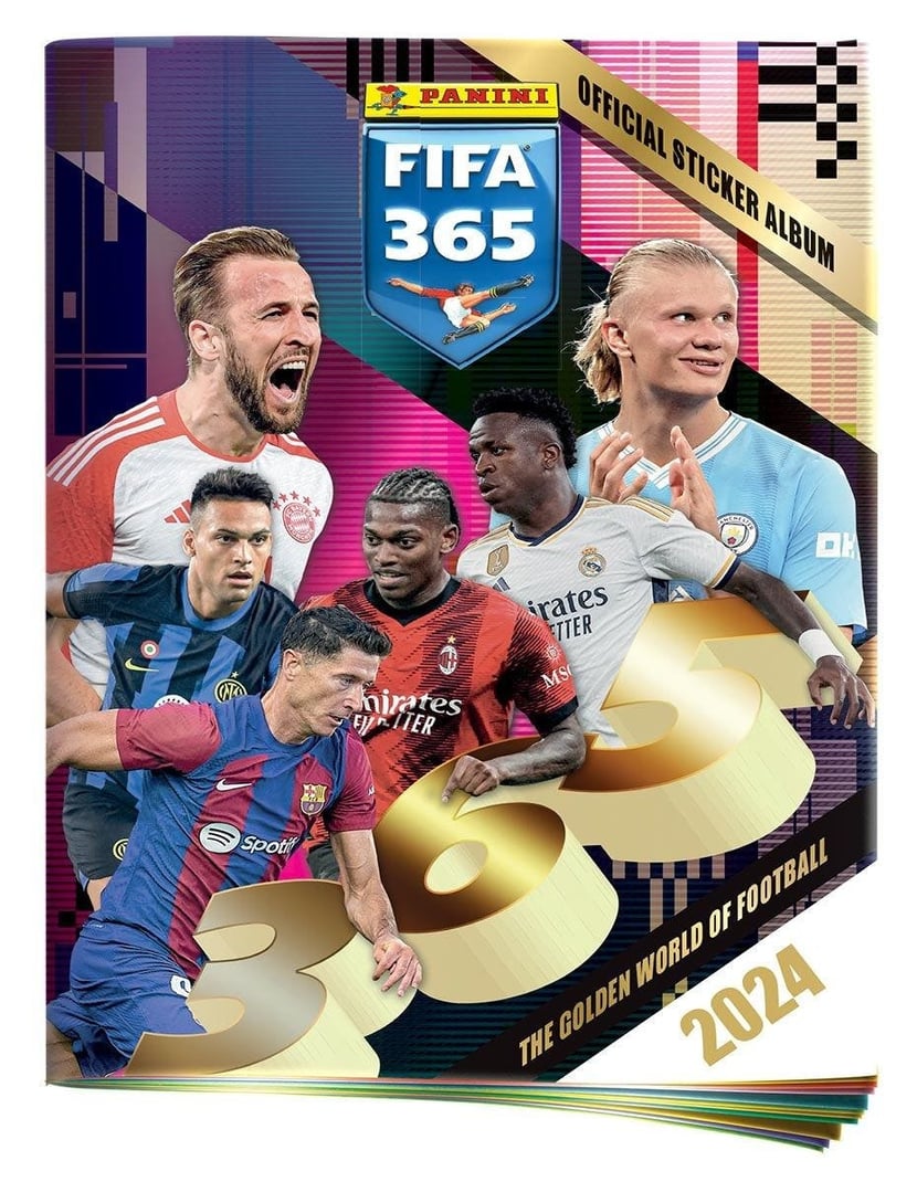 Album pour stickers à collectionner Panini FIFA 365 2024 - Cartes