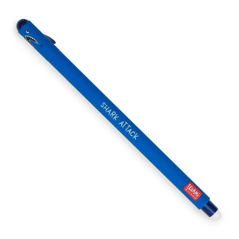Stylo à encre gel effaçable Legami - Erasable Pen - Bleu - Pointe