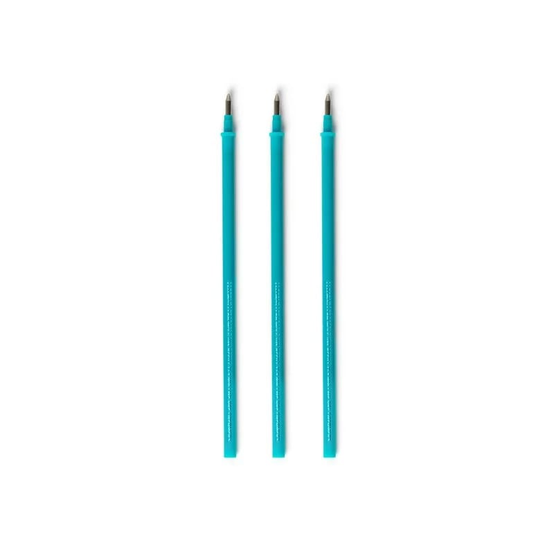 Legami - Recharge pour stylo gel effaçable, lot de 3 pièces, hauteur 13 cm,  encre thermosensible bleue, pointe 0,7 mm : : Fournitures de bureau