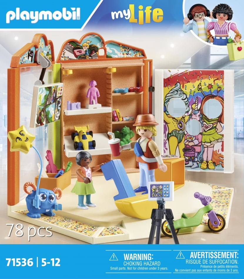 Playmobil Magasin de jouets 71536 Jeux d imagination Cultura