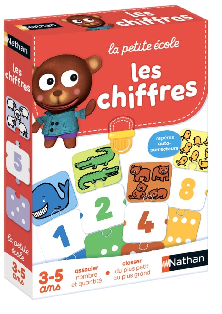 PUZZLE D'OCCASION FILLE - 3/5 ans - Nathan - 3 ans