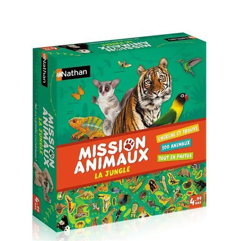 Mission animaux - La Jungle - Jeux de société enfant