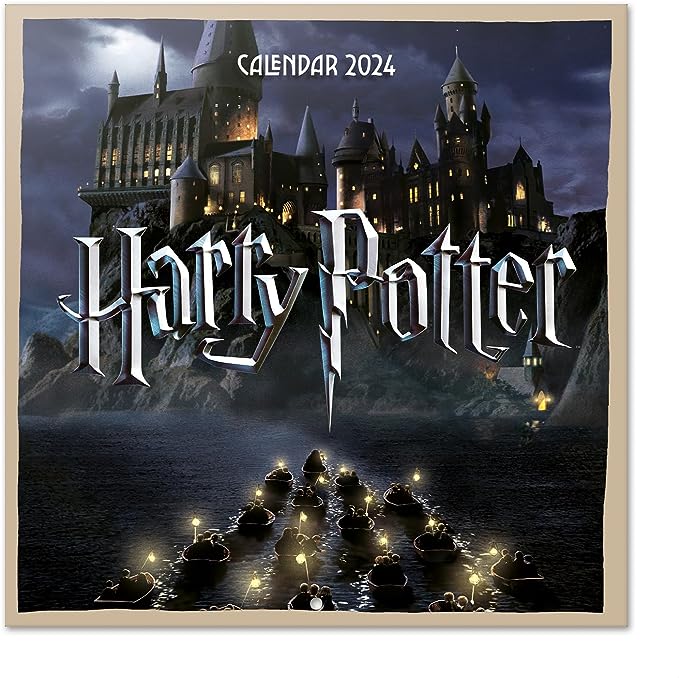 Calendrier mural 2024 Grupo Erik - 16 mois - Harry Potter - 30 x