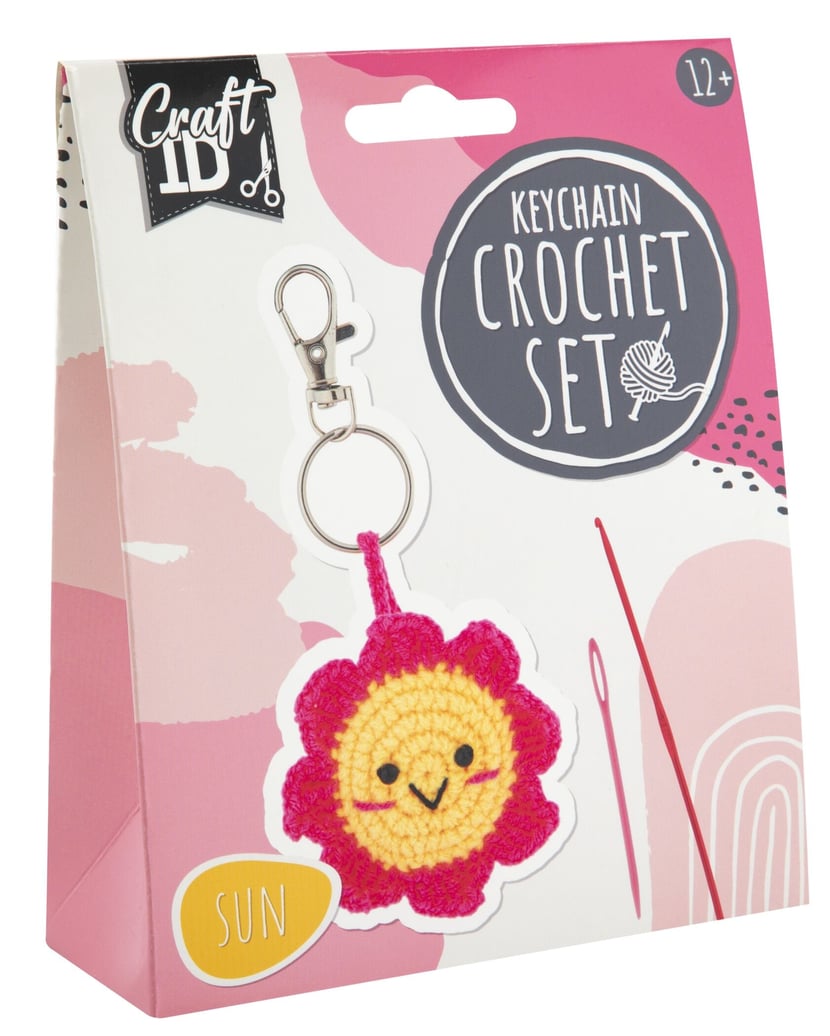 Kit porte-clés au crochet Craft It - Soleil