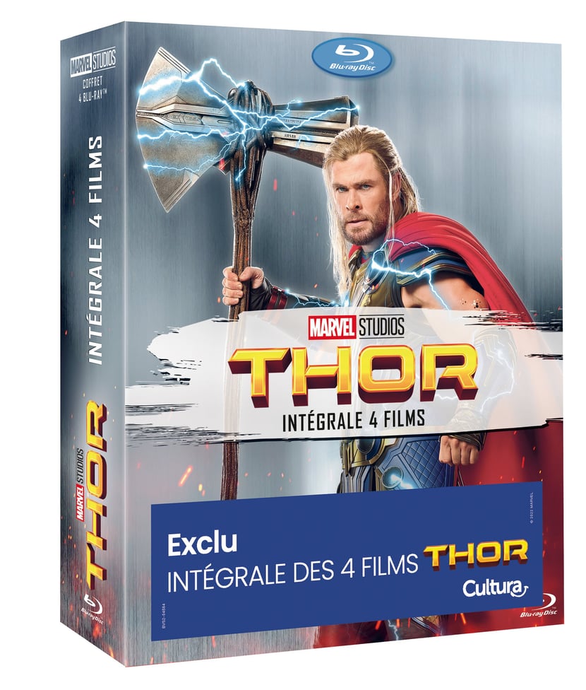 Intégrale THOR - Coffret 4 Bluray - exclusivité CULTURA - Policier -  Thriller - Films DVD & Blu-ray