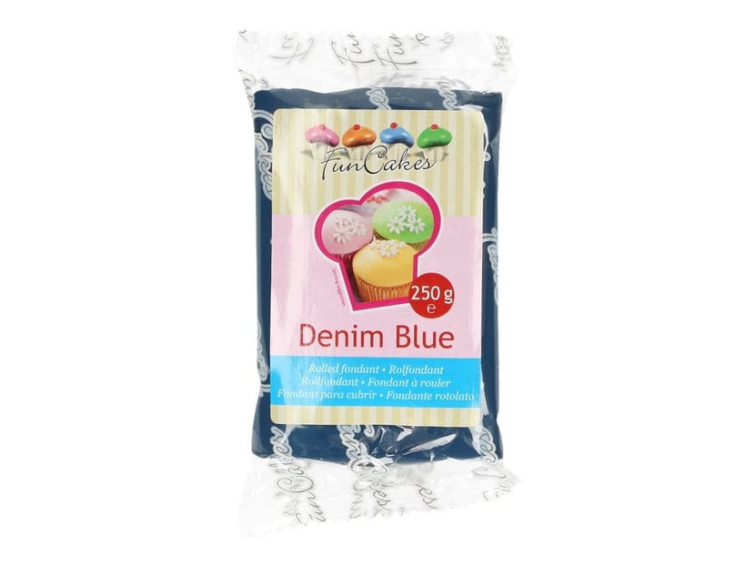 Pâte à sucre bleue FunCakes - 250 gr