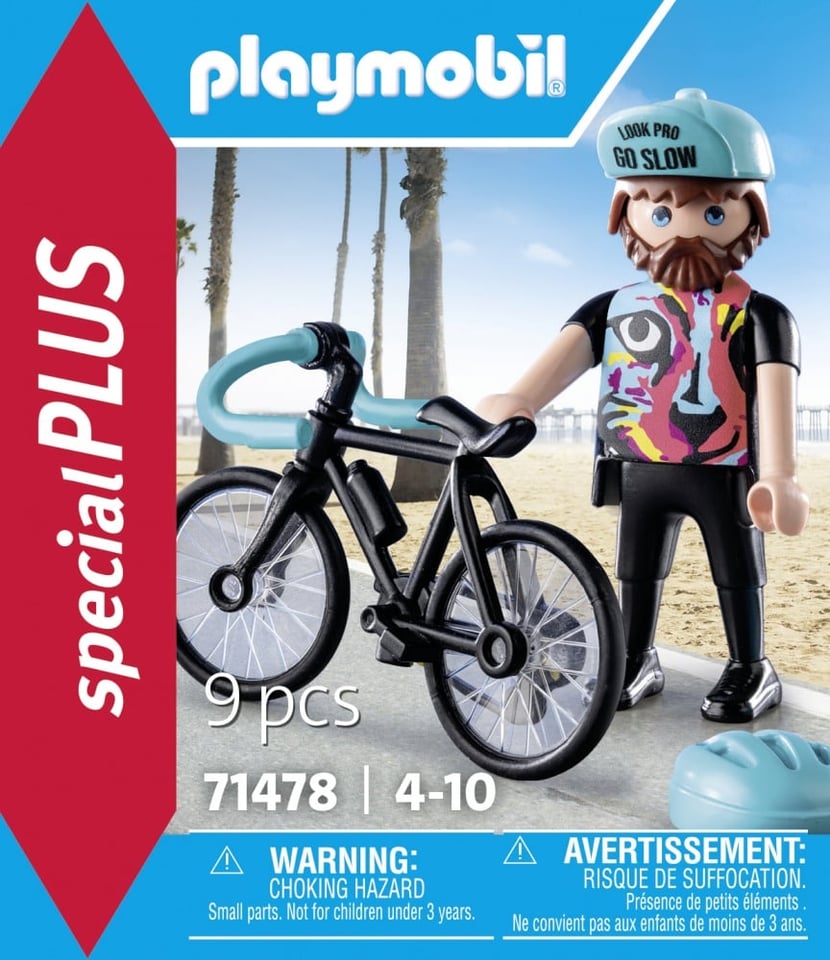 Playmobil 5193 Playmobil Coureur Cycliste Playmobil® Paul, Le - Main Image