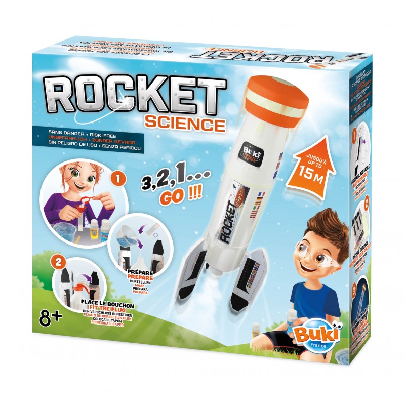 Jeu éducatif - Buki Rocket Science - Jeux Expériences scientifiques - Jeux  scientifiques - STEM - Jeux éducatifs
