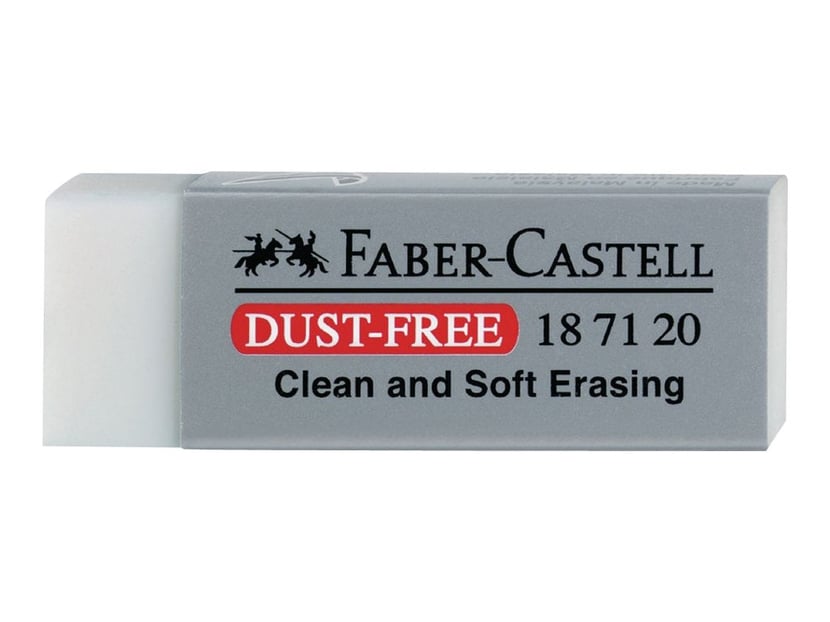 Gomme dust free - Faber-Castell - Gommes, Estompes, Mannequins - Materiel  de Dessin - Dessin - Pastel