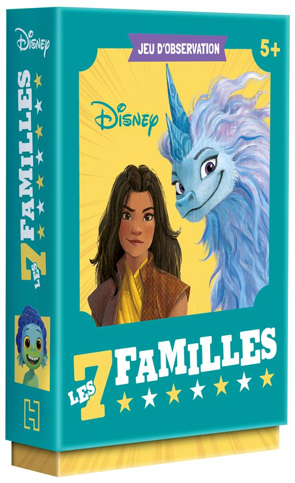 Disney - Jeux de cartes - 7 familles - Livres jeux et d'activités