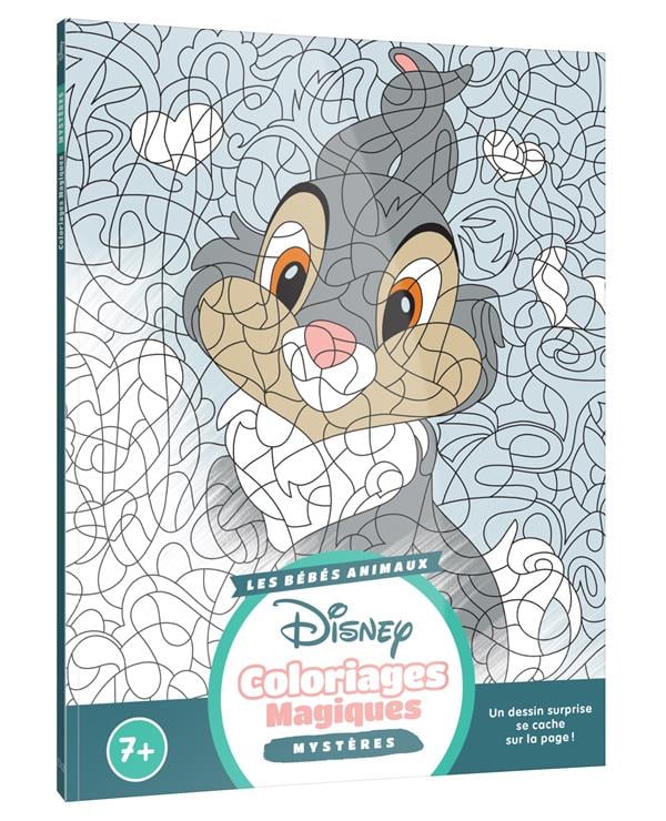 Disney - coloriages magiques - mysteres - les bebes animaux - 2017208310 -  Livres jeux et d'activités