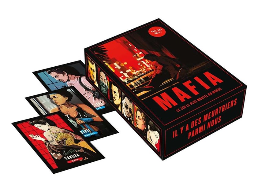 Mafia : le jeu le plus mortel du monde - Livres de Jeux et Escape Game