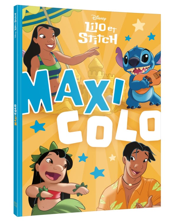 Lilo et stitch - maxi colo - disney - 2017232254 - Livres jeux et  d'activités
