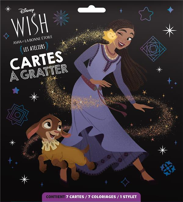 Cartes à gratter Wish - Disney - Loisirs créatifs - Livres jeux et  d'activités