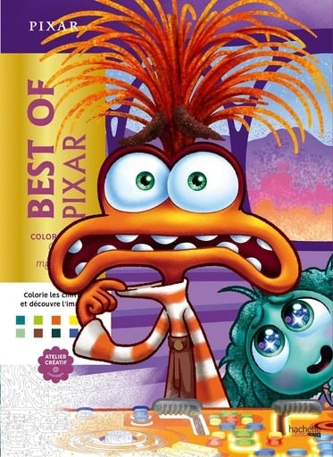 Coloriages mystères Disney - Best of Pixar : Collectif | Cultura