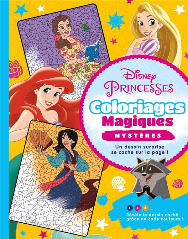Disney princesses - coloriages magiques - mysteres - 2017867950 - Livres  jeux et d'activités