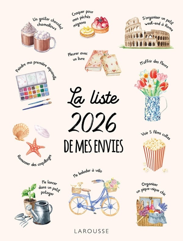 La liste 2026 de mes envies