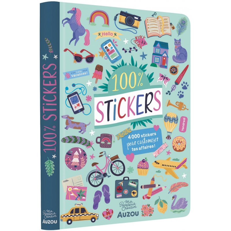 100% stickers - Livres jeux et d'activités