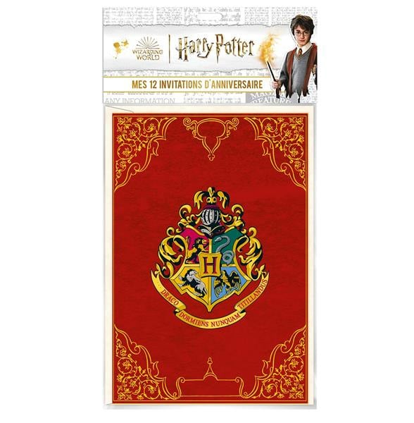 Invitations Harry Potter à imprimer  Anniversaire harry potter, Décoration  anniversaire, Anniversaire harry