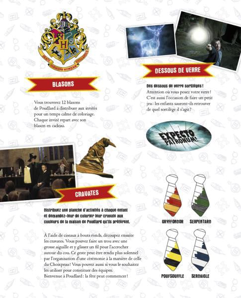 Accessoires photo d'anniversaire Harry Potter