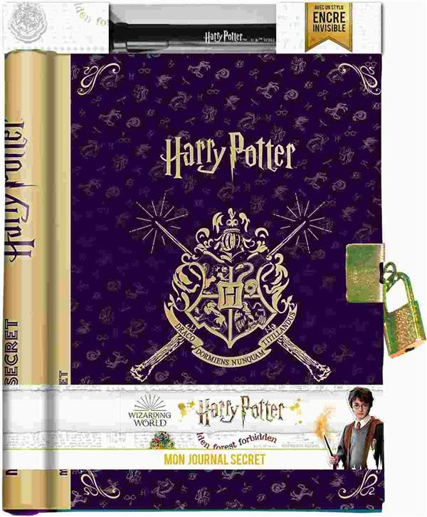 Harry potter - Mon journal secret (avec encre invisible) 2023 - Livres pour  enfants dès 3 ans