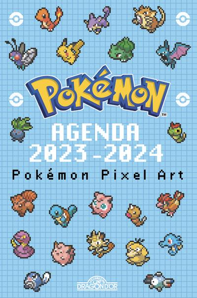 Agenda classique - Pokemon - édition 2023-2024 - Agenda 2023 - Agendas -  Calendriers
