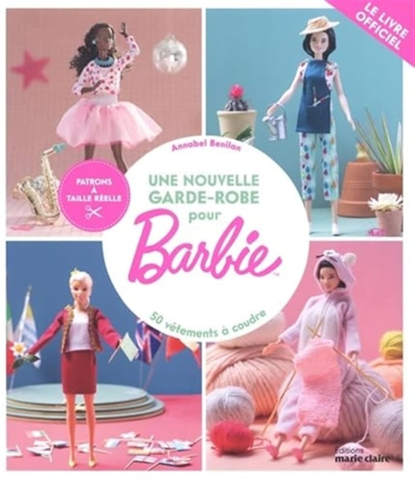 Une nouvelle garde robe pour barbie 50 vetements a coudre Cultura