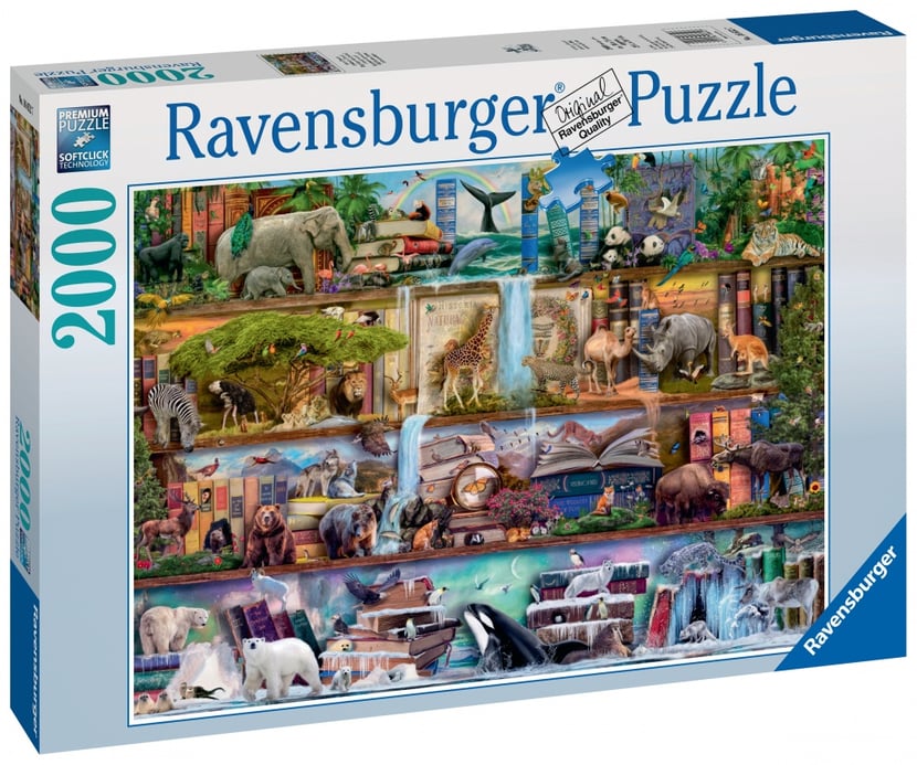 Ravensburger - Puzzle Adulte - Puzzle 2000 pièces - Magnifique monde animal  - Aimee Stewart - Adultes et enfants dès 14 ans - Puzzle de qualité