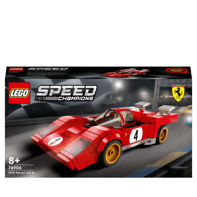 1970 Ferrari 512 M - LEGO® Speed Champions - 76906 - Jeux de