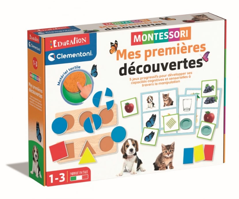 Jeux éducatif montessori : Matériel Montessori 1, 2, 3 et 4 ans