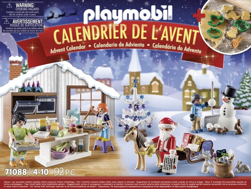 Playmobil® - Calendrier de l'avent : pâtisserie de noël - 71088
